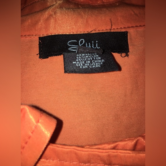 Luii | Women’s Orange Peacoat Jacket - Picture 4 of 11